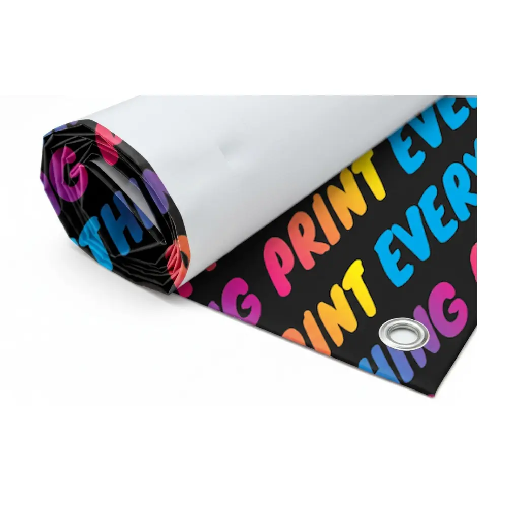 24hrMedia Rolled up PVC banner with eyelet