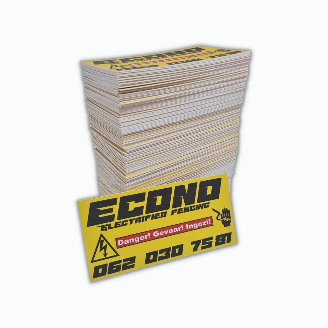 ABS Plastic Signage Board