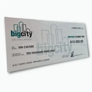 Giant Cheques