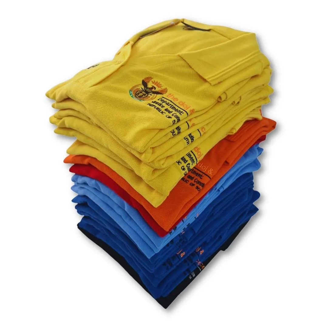 Branded shirts and workwear for staff uniforms