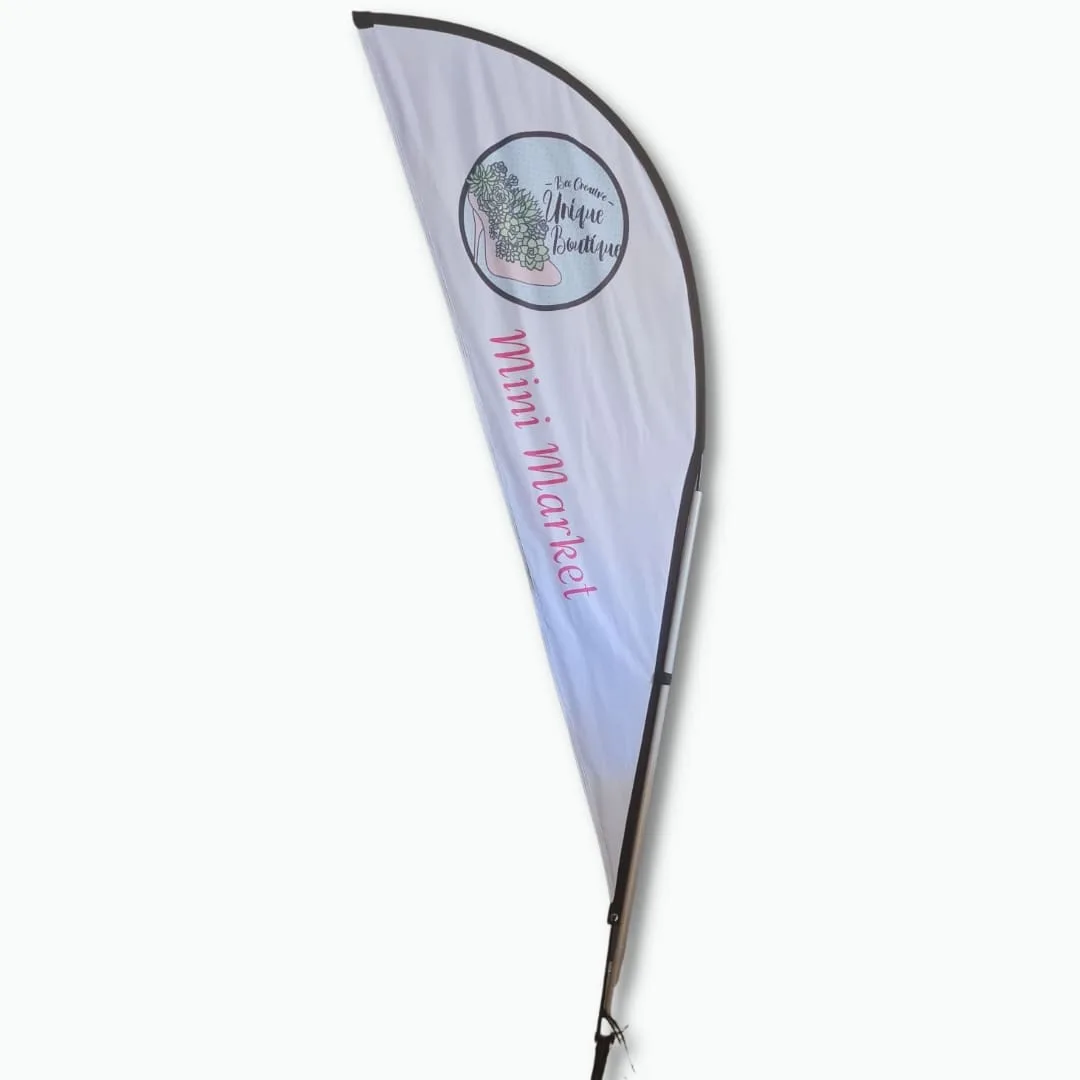 24hrMedia Custom Outdoor Flying Banner