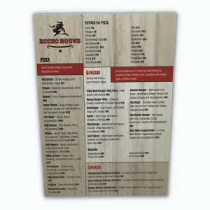 Menus