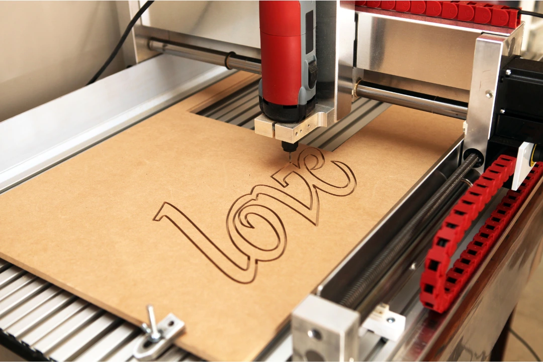 Precision CNC routing services machine cutting custom components in Cape Town