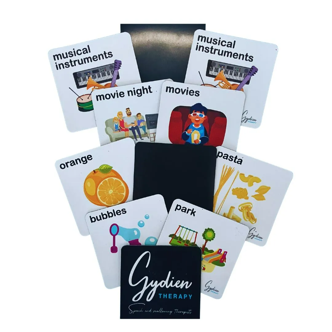 Set of custom printed full colour fridge magnets in assorted designs