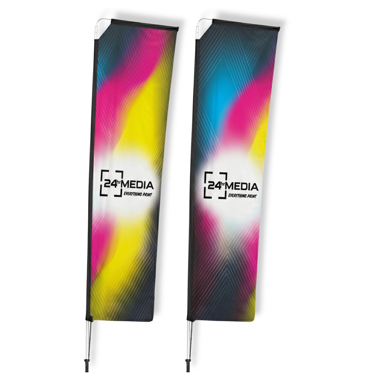 Branded Telescopic Banners for South African outdoor events