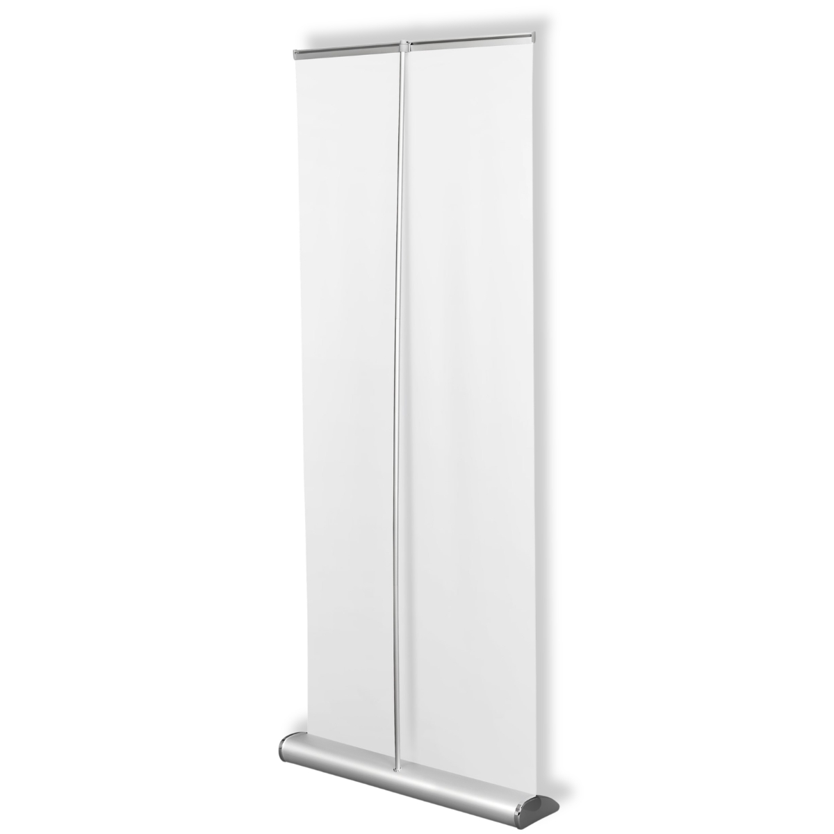 Professional branded pull up banner used for retail and exhibition branding