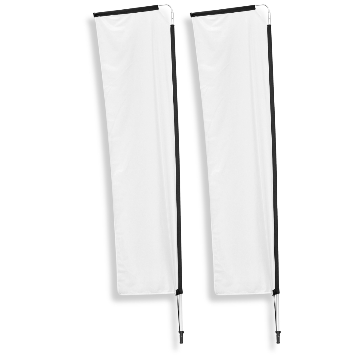 Vibrant dye-sublimated Ultrasheen textile for Telescopic Banners