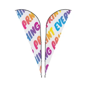 Branded Sharkfin Banners