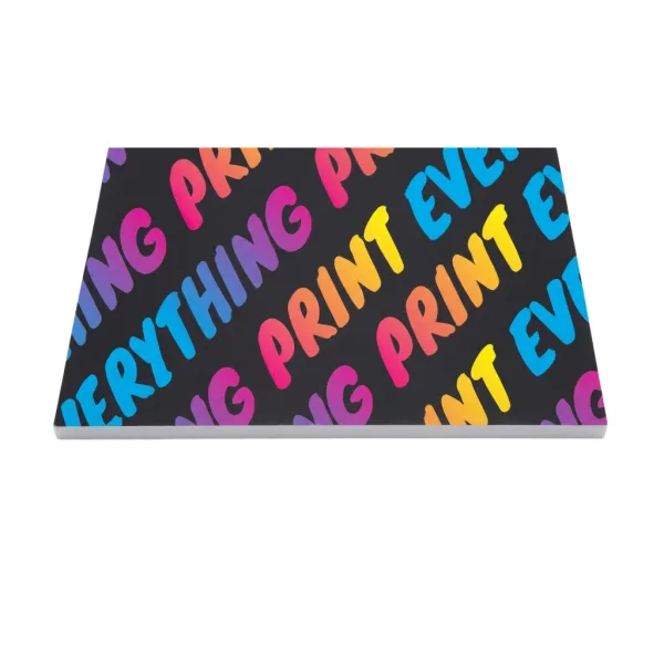 Custom printed foam board