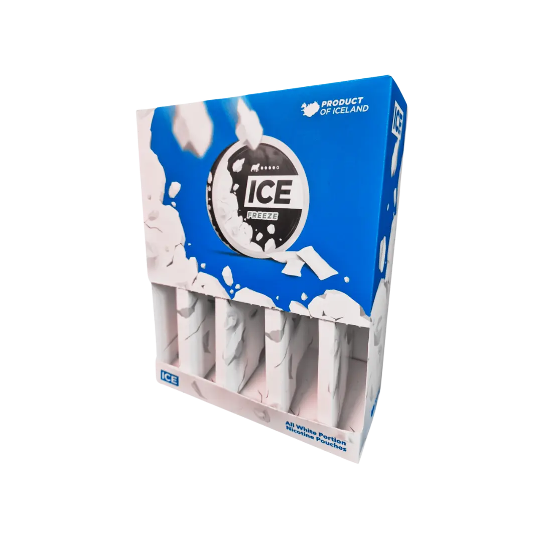 Branded Ice custom point of sale build unit